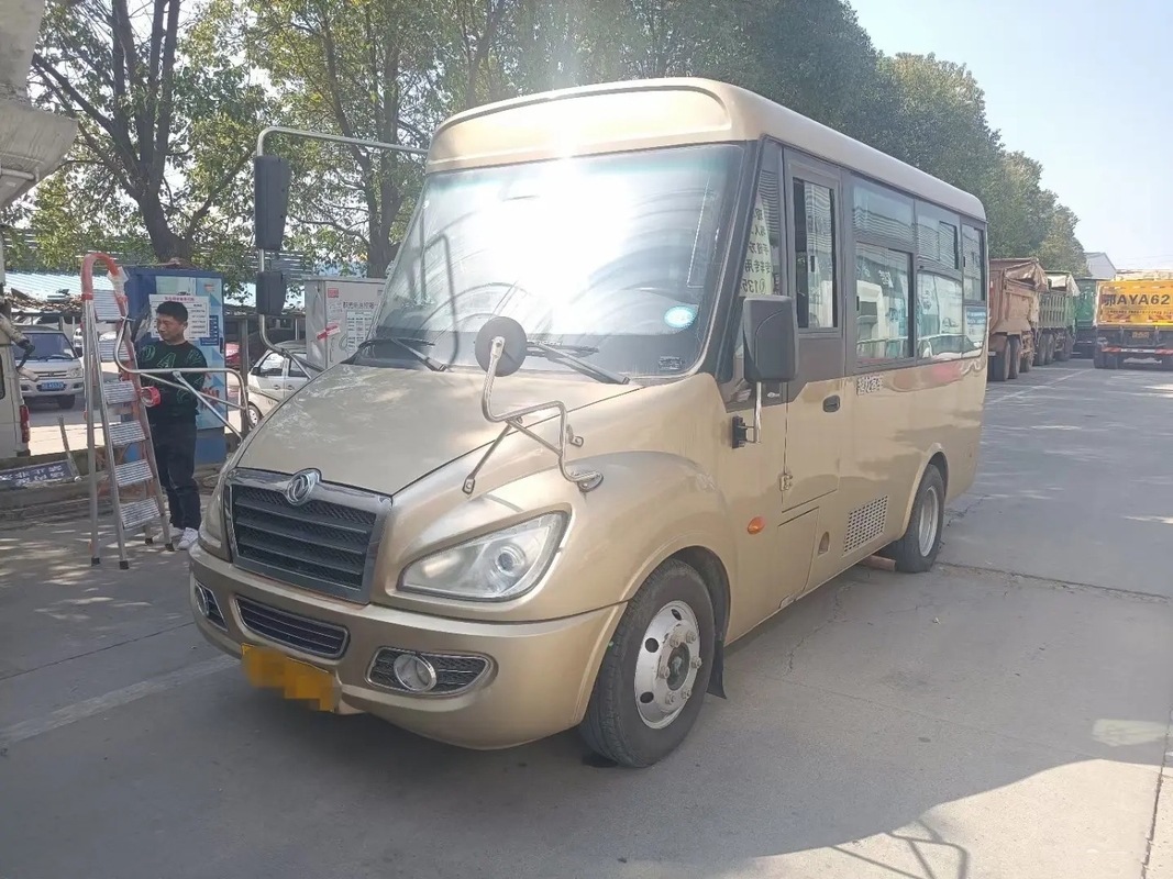 Seconda mano Mini Van Front Engine Folding Gate Slidng Windows 14 Dongfeng usato sedili Mini Bus EQ6550