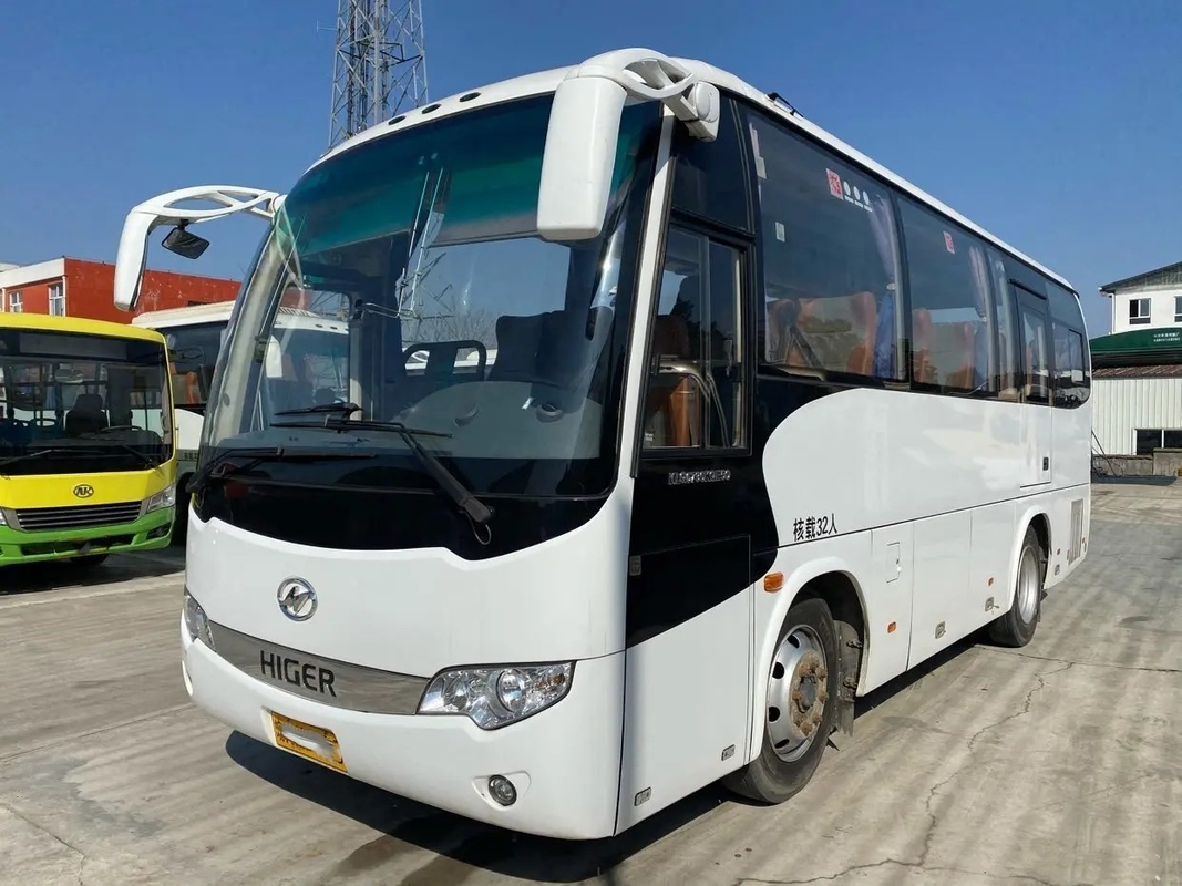 Colore bianco usato dei bus 32 dei sedili della seconda mano dell'più alto della vettura motore di lusso di Bus KLQ6796 Yuchai