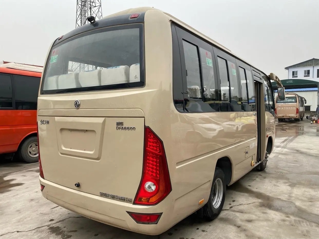 secondo bus della mano che fa scorrere il condizionatore d'aria Uesd Dongfeng Mini Bus DFA6600 dei sedili del motore 19 di Windows Yuchai
