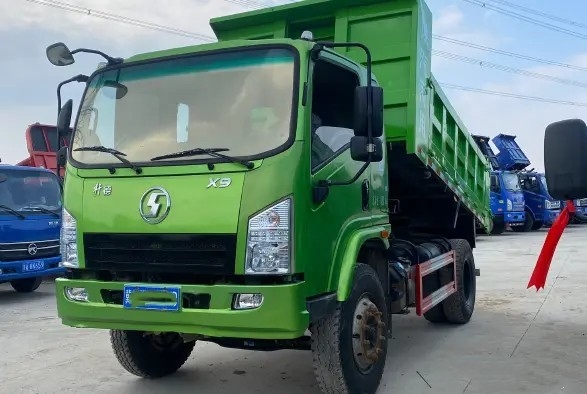 Carico nominale veloce verde estraente 15.37t del cambio di colore SHACMAN SX3310 dell'autocarro con cassone ribaltabile 150hp 4×2