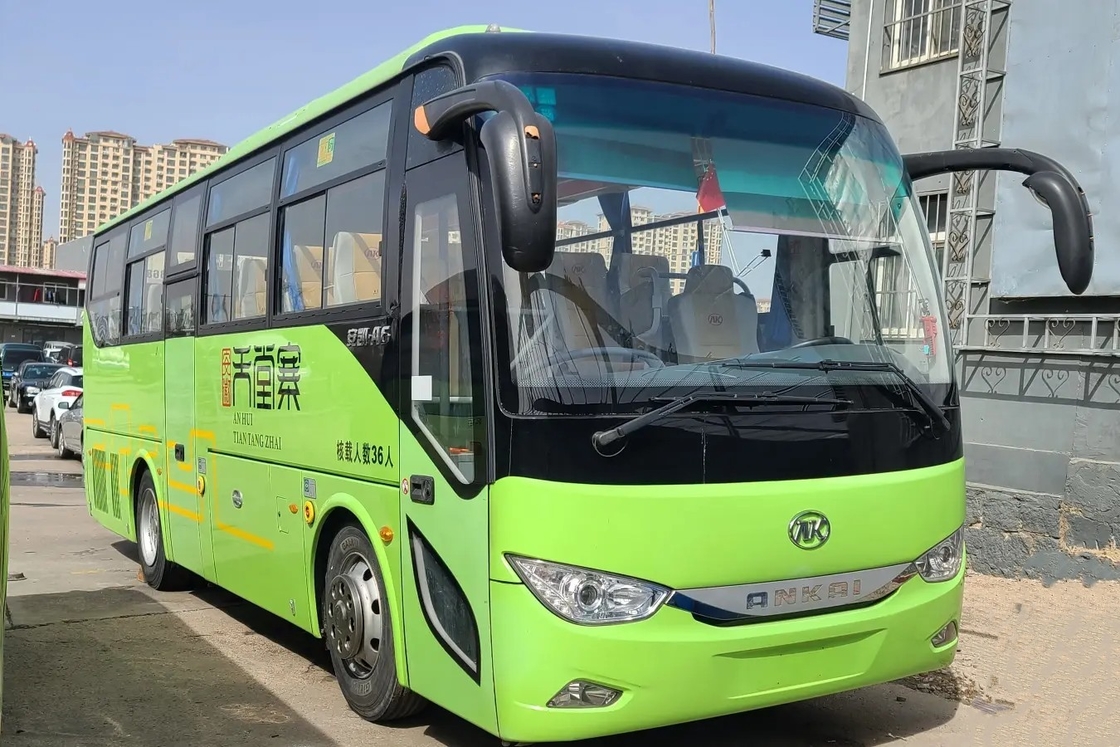 Bus medio utilizzato HFF6909 di Ankai della porta dei sedili della finestra 36 di Yuchai Engine Sliding della vettura e del bus