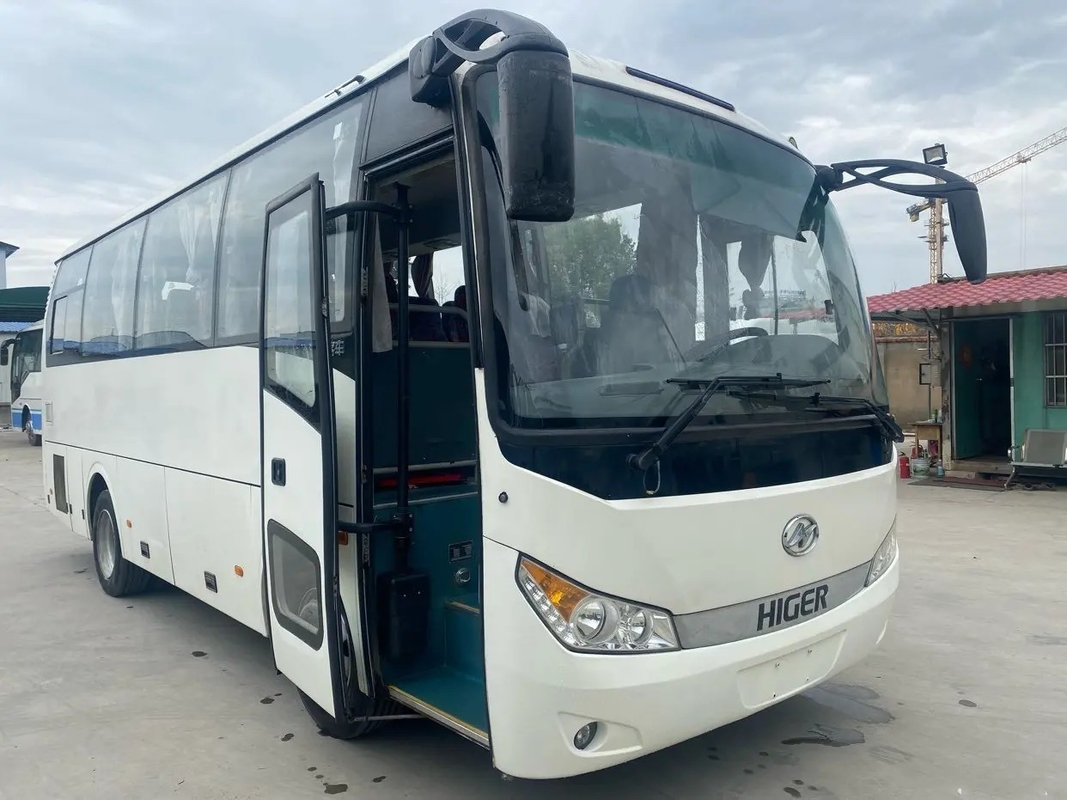 I sedili usati del bus 30 del passeggero che sigillano il CA della disposizione dei sedili del motore 2+2 di Yuchai della finestra hanno usato più alto KLQ6755