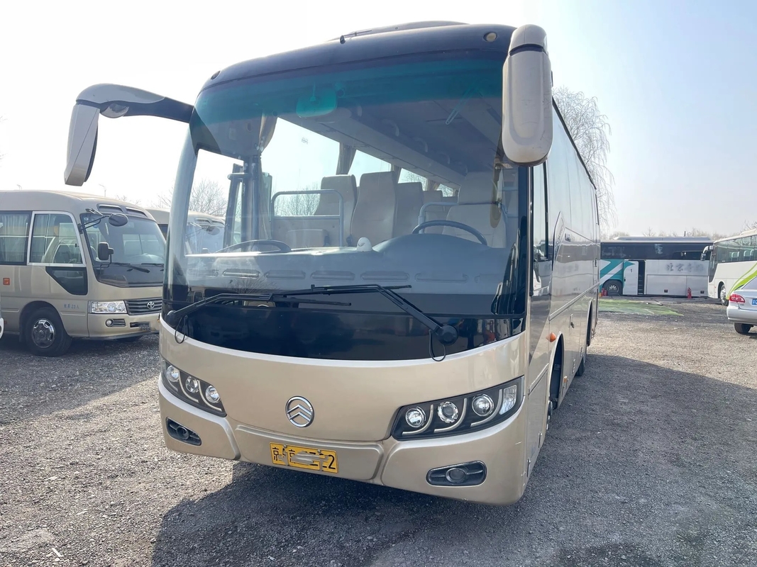 Il vecchio motore della parte posteriore della trasmissione manuale LHD dei sedili di Bus 37 della vettura ha utilizzato il condizionatore d'aria dorato del drago XML6857