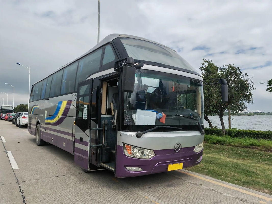 Motore medio di Yuchai del condizionatore d'aria dei sedili della porta 49 del bus del motore diesel 11 metro di drago dorato usato XML6112