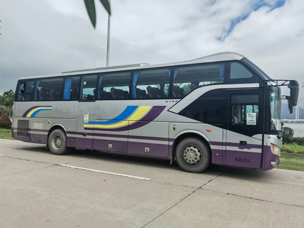 Motore medio di Yuchai del condizionatore d'aria dei sedili della porta 49 del bus del motore diesel 11 metro di drago dorato usato XML6112