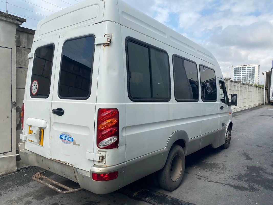Minivan di seconda mano Motore anteriore 11 posti Porta posteriore A/C Alto tetto 140 CV Minibus usato NJ6604