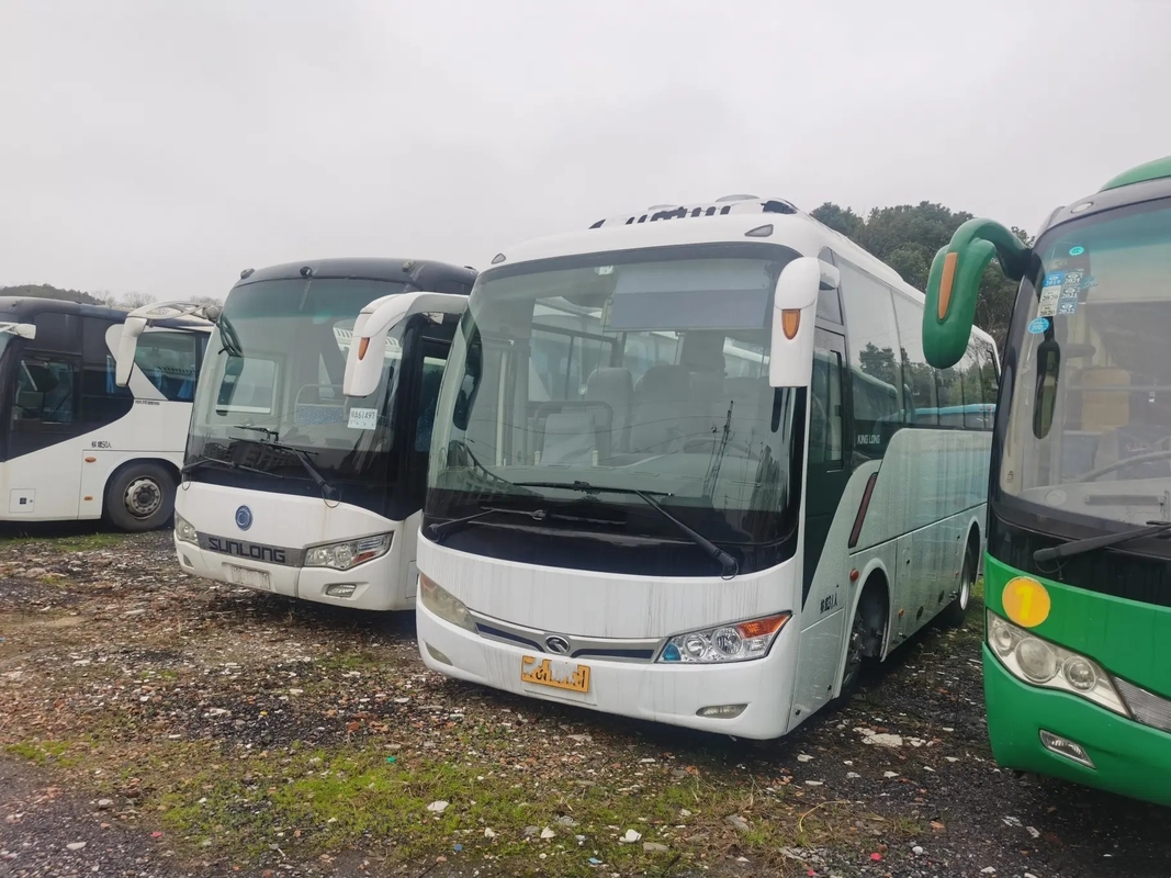 Sedili diesel usati del motore 31 di Yuchai della trasmissione manuale del bus che sigillano bus XMQ6802 di Kinglong della mano della finestra il secondo