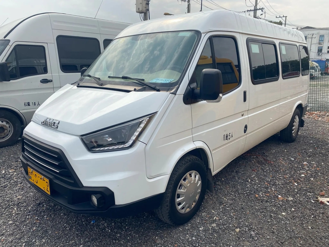 La piccola trasmissione usata 5,5 di Front Engine Flat Roof Manual dei sedili del bus 15 misura la mano con un contatore JMC JX6571 del A/C secondo