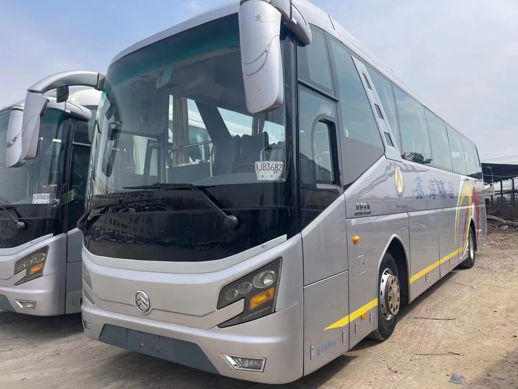 Porte del compartimento di bagagli dei sedili del bus turistico 48 della seconda mano grandi doppie 12 metri di drago dorato usato XML6126