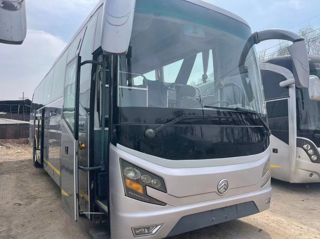 Porte del compartimento di bagagli dei sedili del bus turistico 48 della seconda mano grandi doppie 12 metri di drago dorato usato XML6126