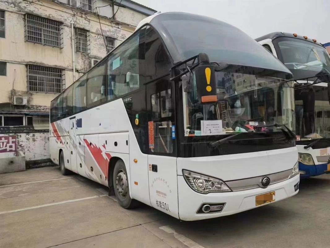 Vettura utilizzata Bus 12 metri 2 dei parabrezza della porta 50 del condizionatore d'aria medio dei sedili del motore di bus posteriore ZK6122 di Yutong