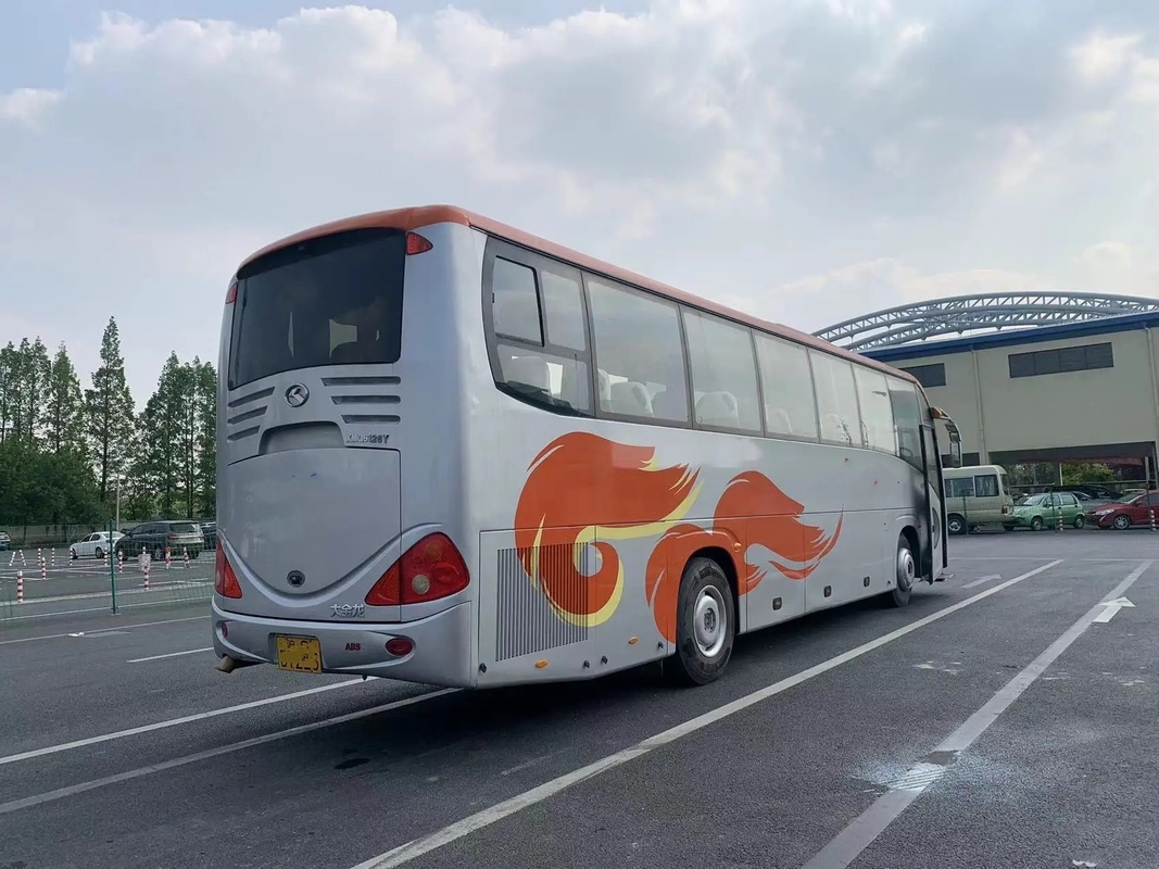 EURO III di Second Hand della vettura 55 sedili che sigillano il bus utilizzato motore XMQ6126 di Yuchai Kinglong dei cilindri della finestra sei