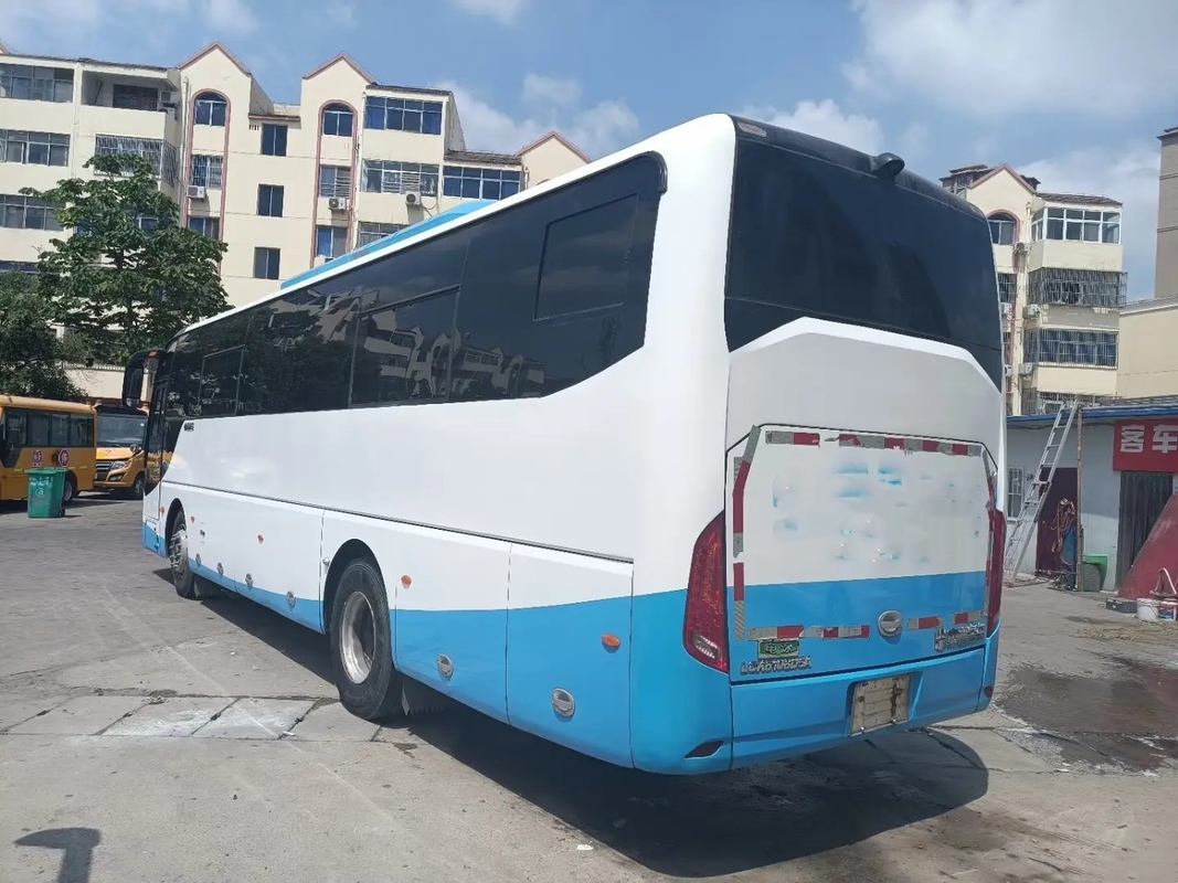 Bus utilizzato Front Engine della chiesa 6 sedili della molla a lamelle dei cilindri 220hp 45 con il condizionatore d'aria Zhongtong LCK6108D