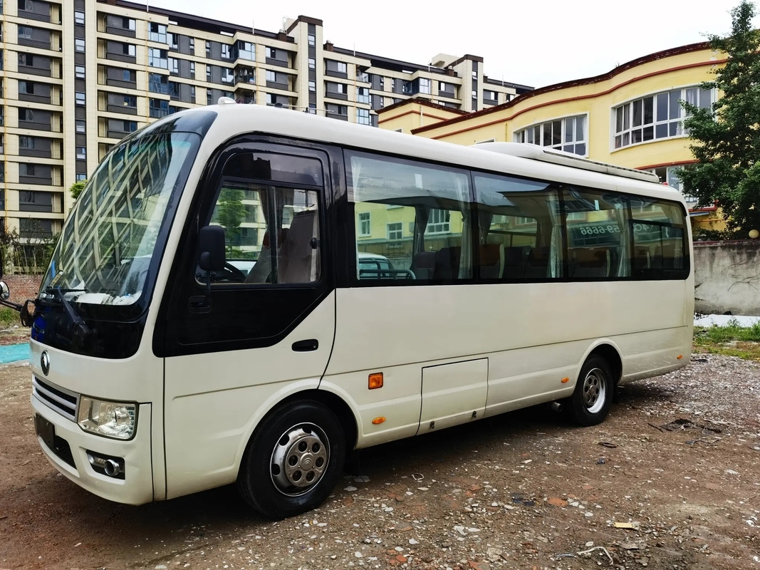 Minibus utilizzato di 16 Seater 2016 bus ZK6729D di Yutong della mano della finestra di scivolamento dei sedili di Front Engine 19 di anno LHD/RHD secondo