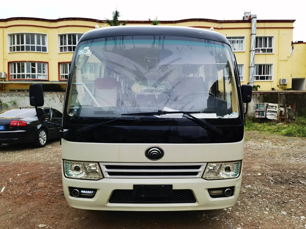 Minibus utilizzato di 16 Seater 2016 bus ZK6729D di Yutong della mano della finestra di scivolamento dei sedili di Front Engine 19 di anno LHD/RHD secondo