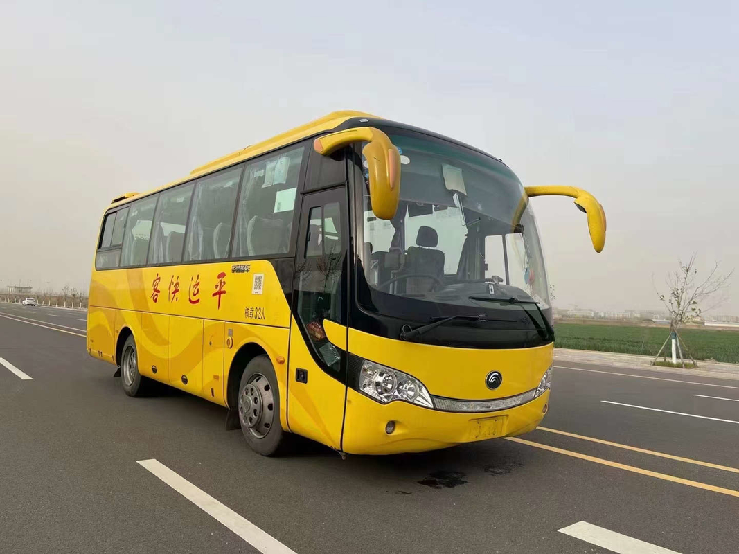 Le corriere utilizzate 35 sedili il trasporto interurbano della porta del passeggero di Singl di 2015 anni hanno utilizzato il bus ZK 6808 di Youngtong