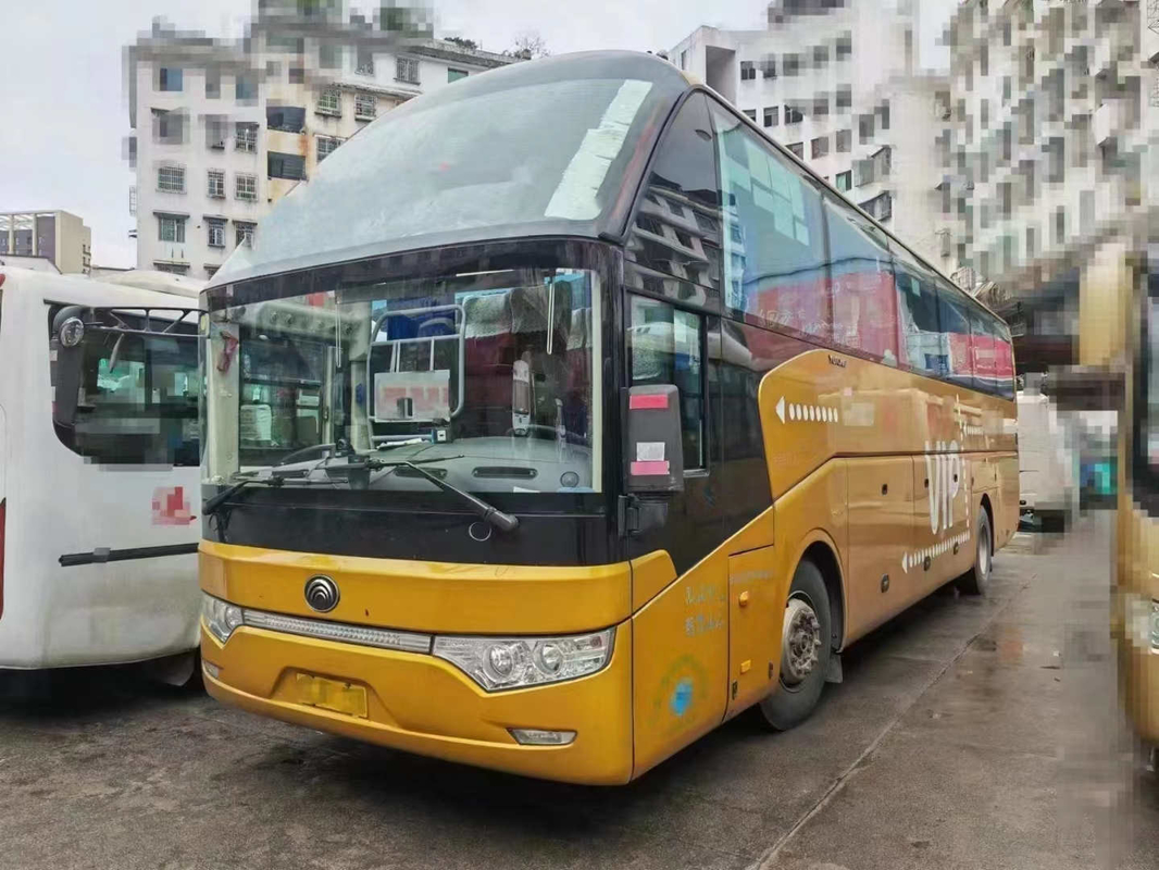 il secondo bus della mano due pezzi di Front Windshield 39 metri i Usd di lunghezza Yutong del motore 12 di Weichai dei sedili trasporta ZK 6122