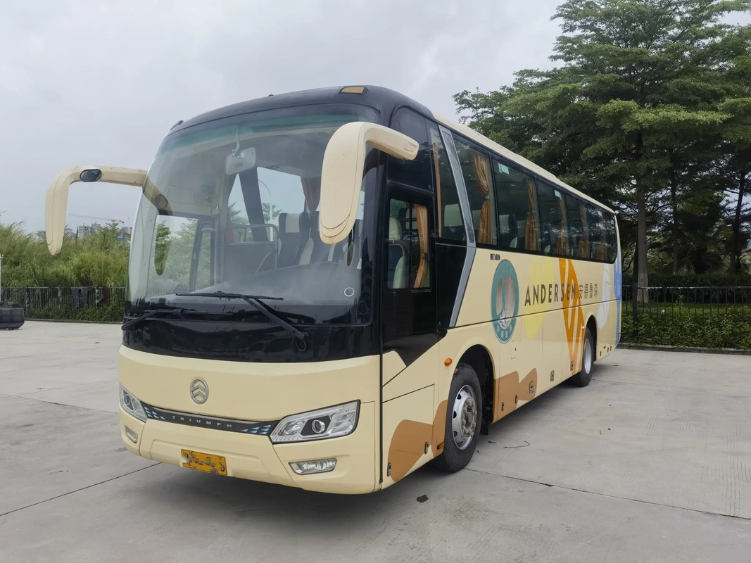 Compartimento di bagagli di lusso usato dei sedili della trasmissione manuale 46 del bus drago dorato XML6102 del A/C da 2018 anni