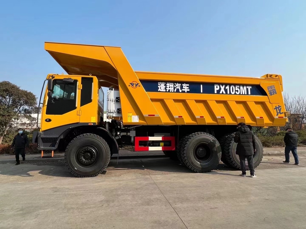 Carrozza piena VELOCE estraente di contrappeso del Ampio-corpo del reversibile dell'azionamento del motore 530hp 6×6 di Weichai del cambio dell'autocarro con cassone ribaltabile PX95