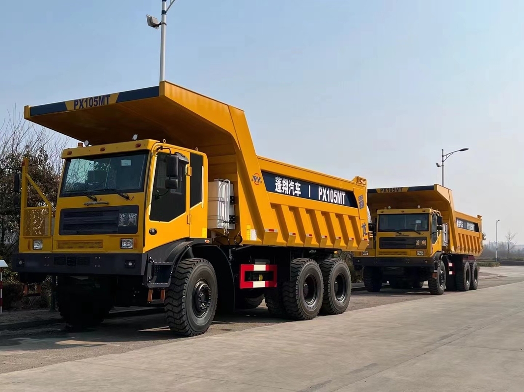 Carrozza piena VELOCE estraente di contrappeso del Ampio-corpo del reversibile dell'azionamento del motore 530hp 6×6 di Weichai del cambio dell'autocarro con cassone ribaltabile PX95