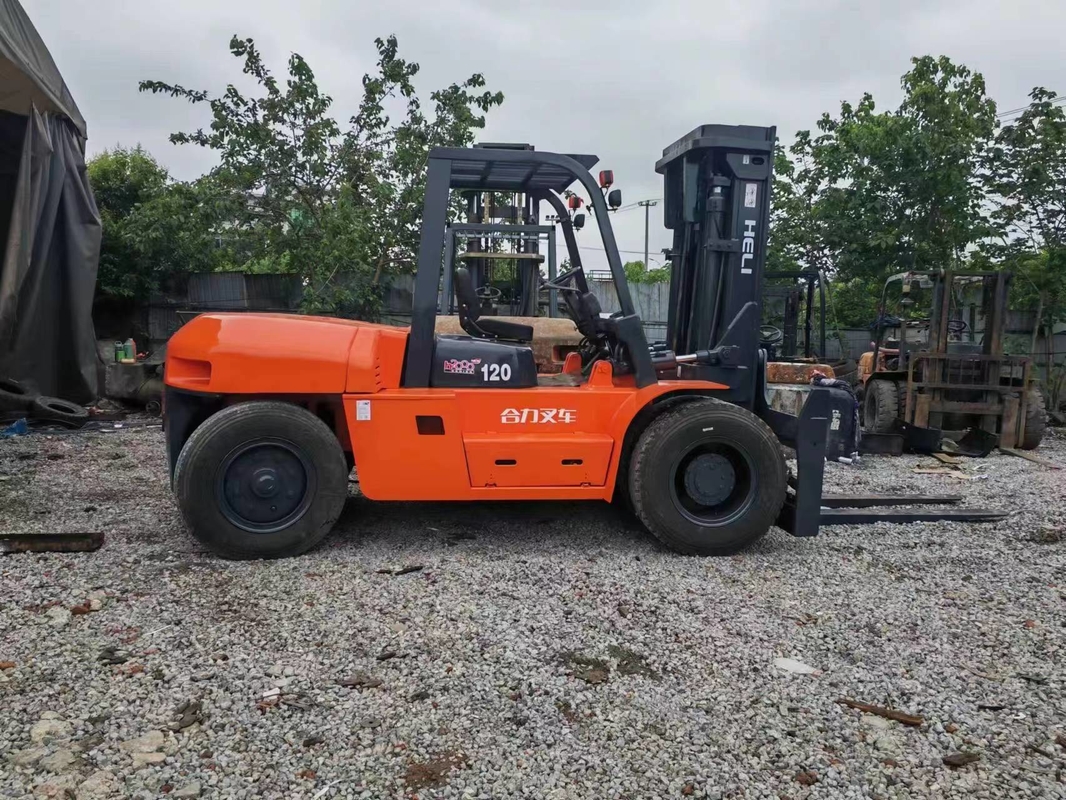 il secondo carrello a mano 12 ha valutato la dimensione di sollevamento di HELI Forklift Truck usata la capacità 5.7*2.4*3.2m