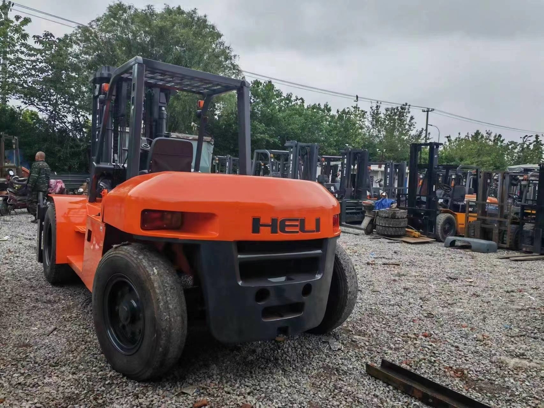 il secondo carrello a mano 12 ha valutato la dimensione di sollevamento di HELI Forklift Truck usata la capacità 5.7*2.4*3.2m