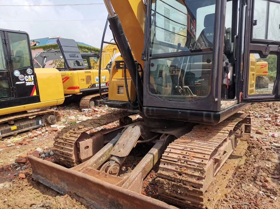 Camion di seconda mano 7 tonnellate di SANY dell'escavatore di Isuzu Engine 4 dei cilindri di capacità usata 150L del serbatoio di combustibile