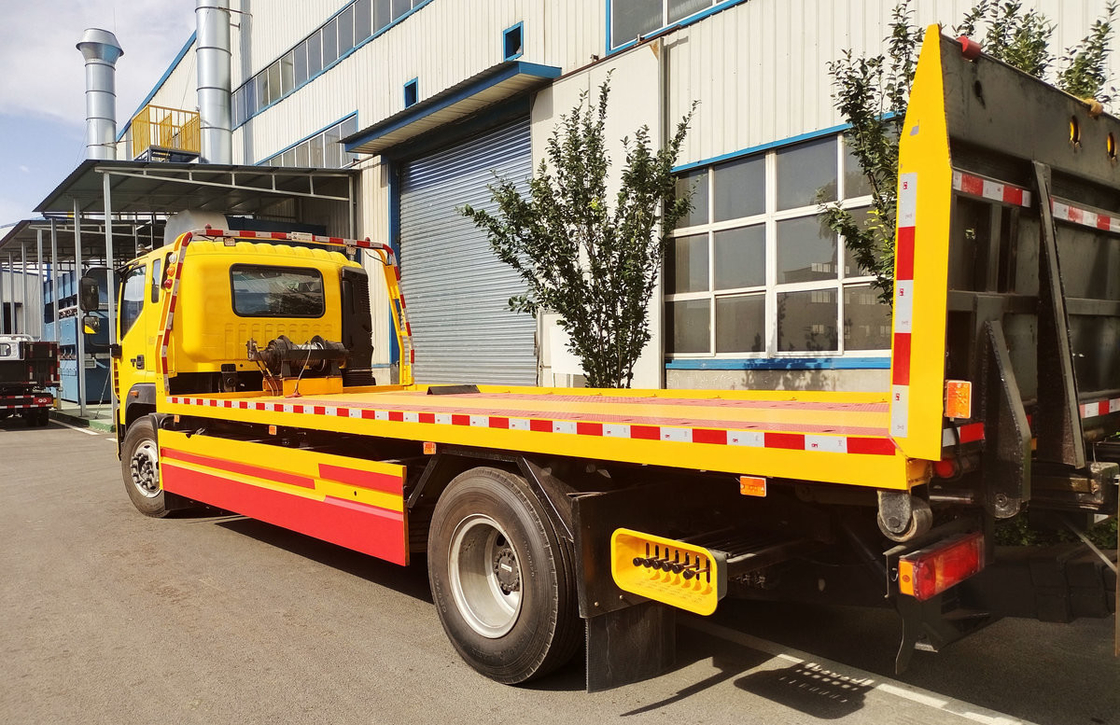 Camion di lavoro usato 4×2 modalità di guida 230hp Foton Wrecker camion tetto piatto