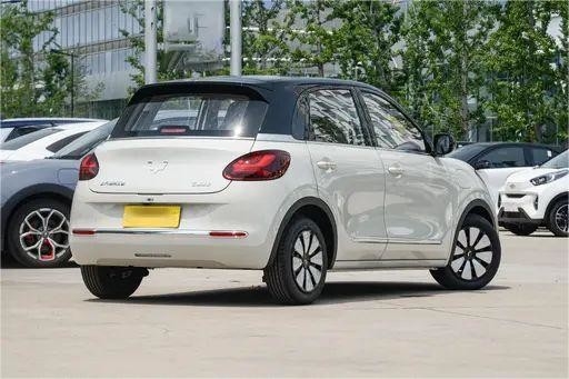 Veicoli a nuova energia di seconda mano Wuling Bingo Light Coffee Color 333KM Modello