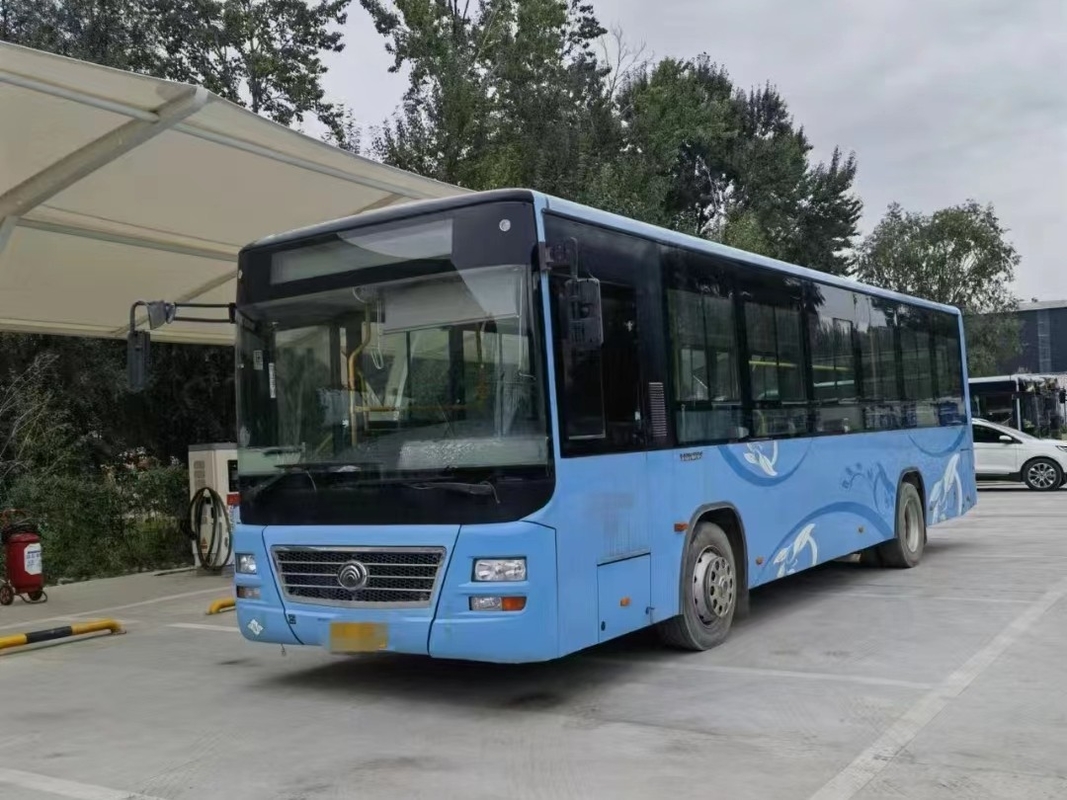 Autobus in vendita Autobus urbano usato Motore a CNG 31/81 Sedie 11,5 Metri lunghezza Autobus Youngtong