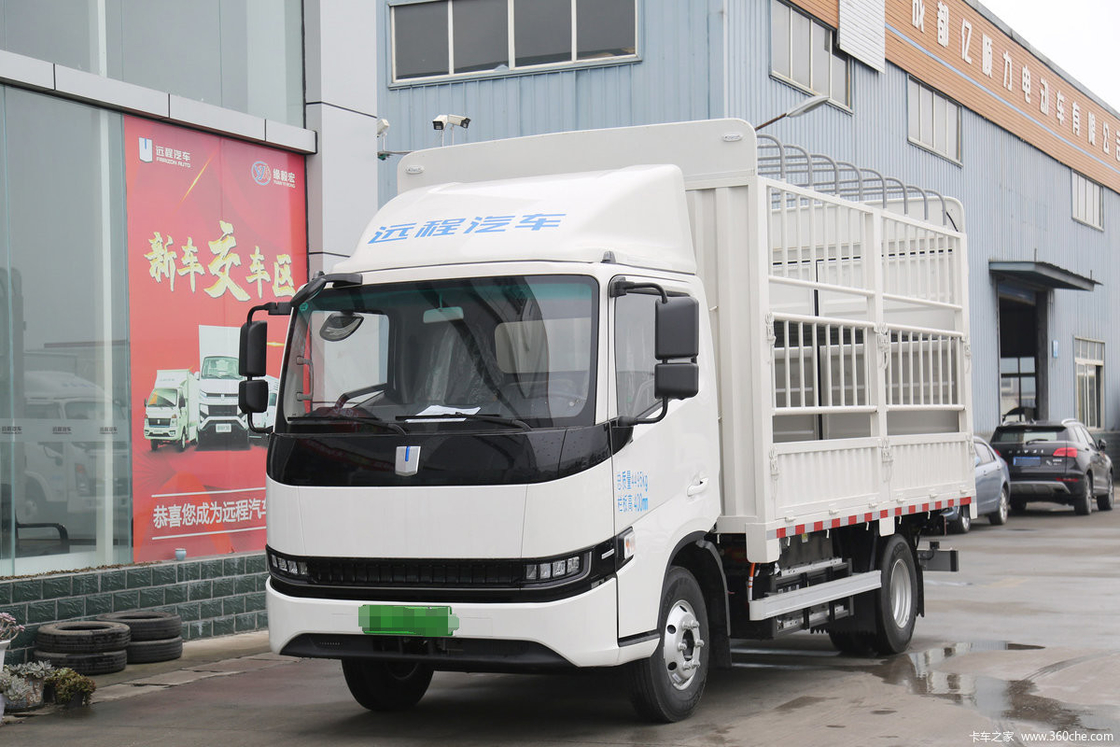 Camion elettrico puro Geely 4*2 Drive Mode Camion leggero 1.2 tonnellate Doppio pneumatici posteriori