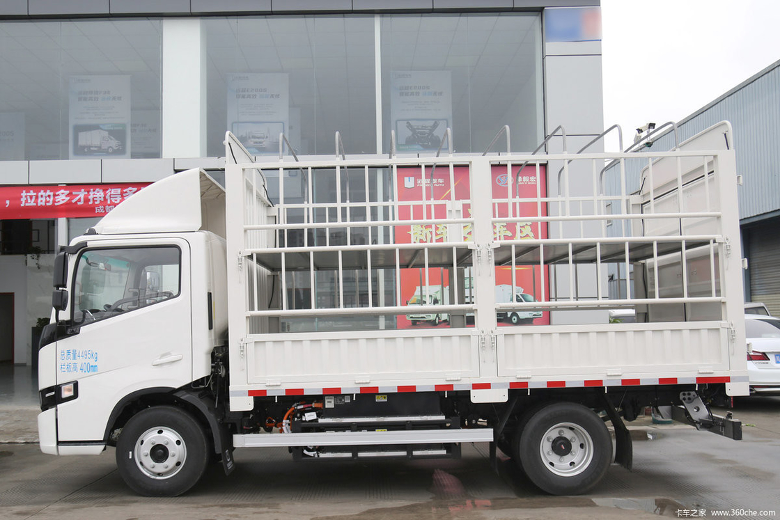 Camion elettrico puro Geely 4*2 Drive Mode Camion leggero 1.2 tonnellate Doppio pneumatici posteriori