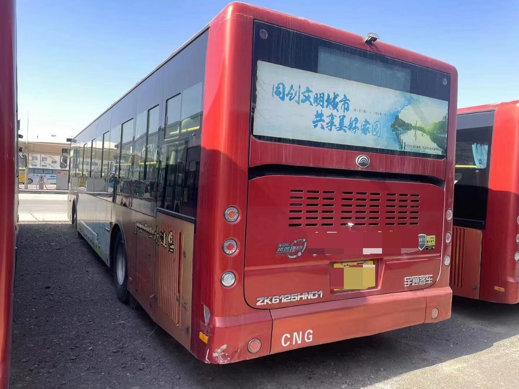 Autobus cittadino 49 posti 100 passeggeri Yutong Zk6125 Cng Motore doppia porta
