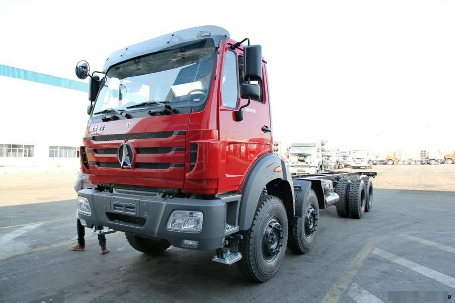 Camion Beiben Cargo Usato 8*4 Drive Mode 240hp Motore Weichai Pesante