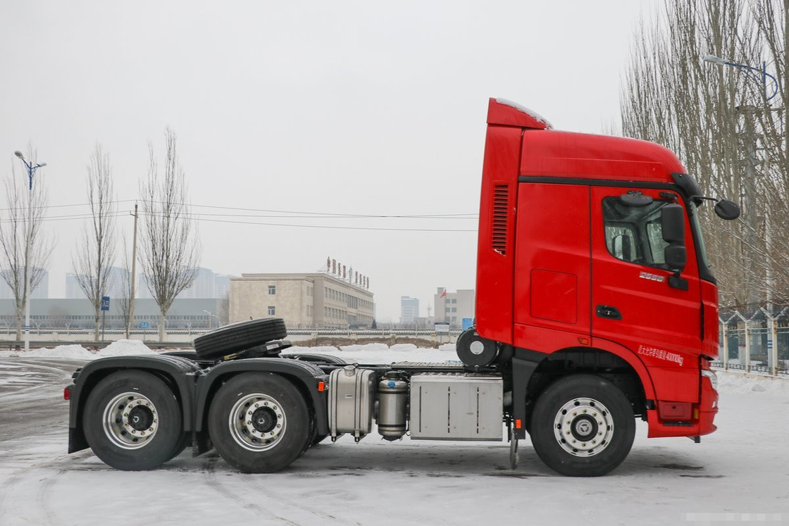 6*4 Drive Modello camion di seconda mano rimorchi Beiben Testa del trattore 560hp Amt 10 ruote