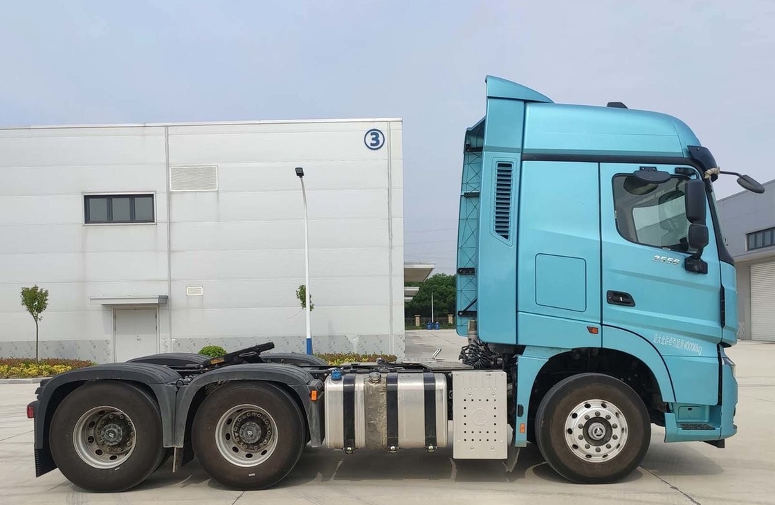 Zf Gearbox Amt 560hp Used Fuel Oil Trucks Beiben testa di cavallo 6*4 Drive Mode 3 assi