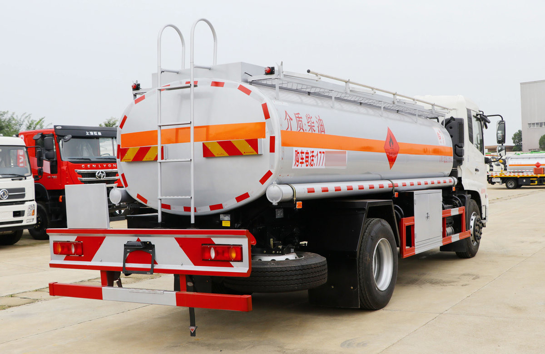 Donfeng 4*2 Serbatoi per la raccolta di petrolio usato Euro 5 Cisterna di leghe di alluminio 12,5 cubi