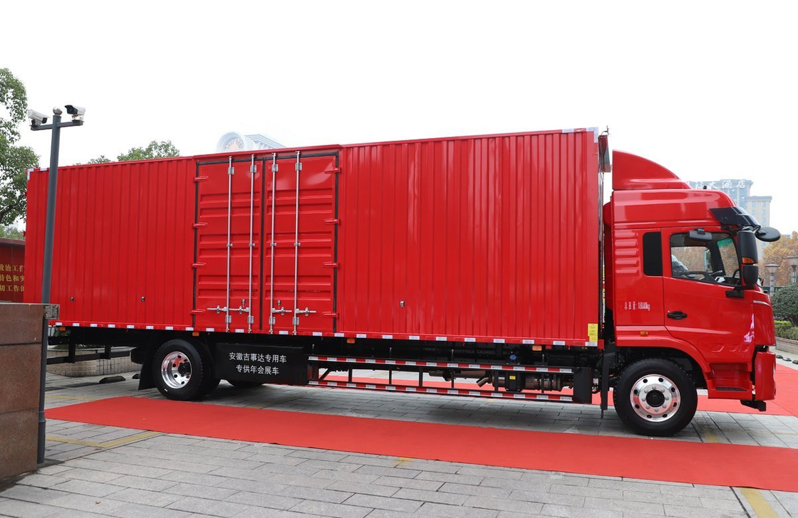 Camion usato Camion merci Casella tipo JAC Camion JAC* 4*2 Doppi pneumatici posteriori 3 posti