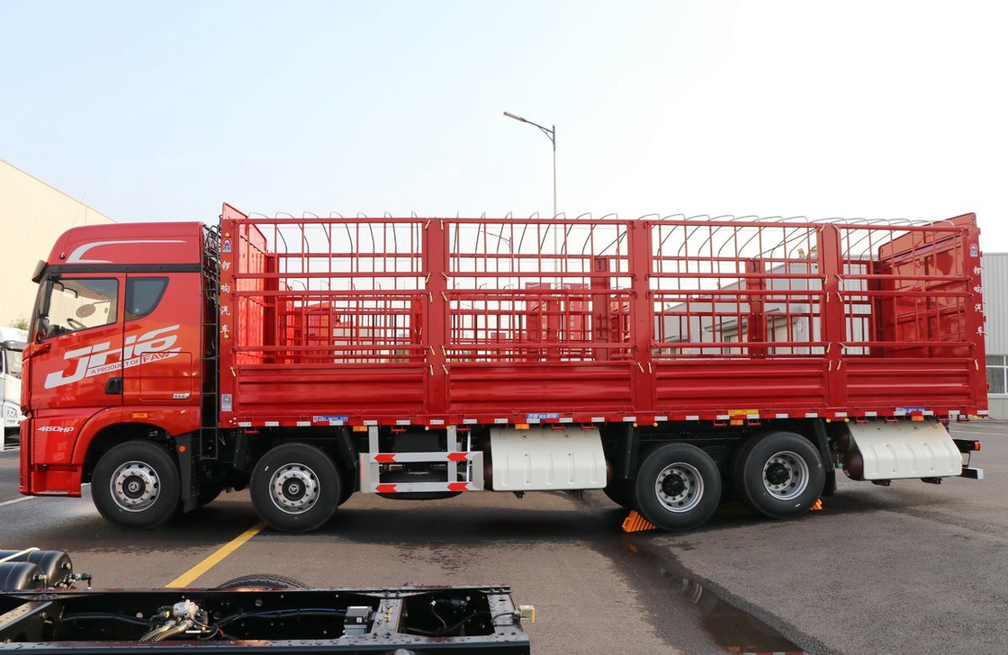 Camion di carico usato in vendita in Cina Jiefang CNG 460hp Heavy Duty Single and Half Cab