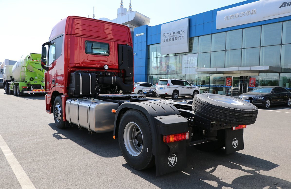 Foton Tractor Truck EST ZF Gearbox Leaf Spring 4*2 Dirve Mode 490hp Cummins Motore Euro 6