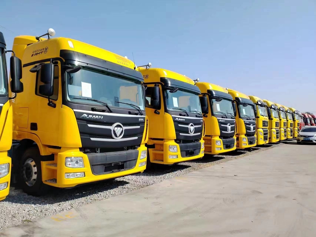 Nuovi trattori 6*4 Foton GTL Horse 510hp Giallo Colore 10 pneumatici automatici 2021 Anno