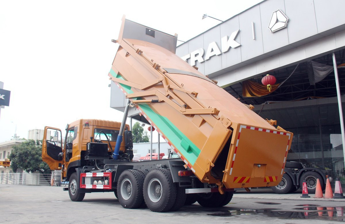 Sino Truck Nuovi detriti di costruzioni urbane 6*4 Drive Mode 10 Pneumatici basso tetto