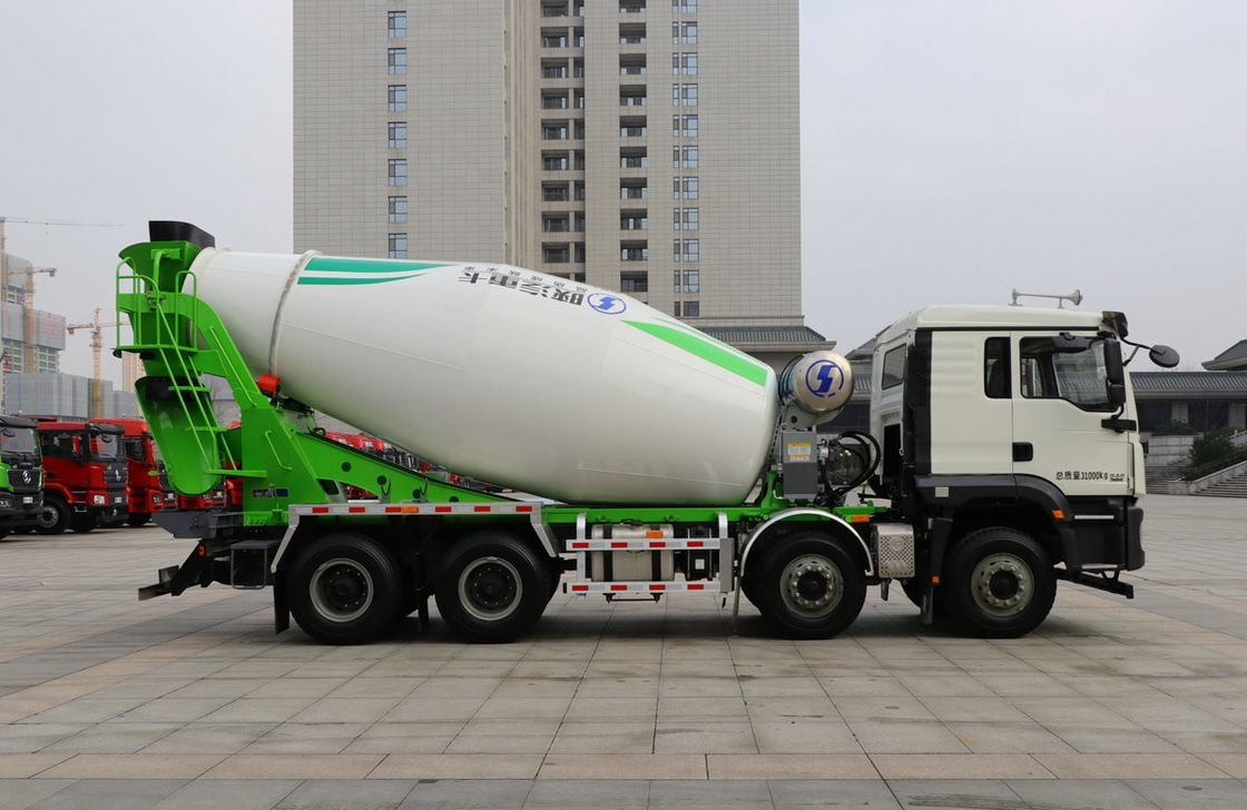 Miscelatori di calcestruzzo con camion Shacman M3000 Modello 12 ruote 7.5 cubic Tanker Single Sleeper