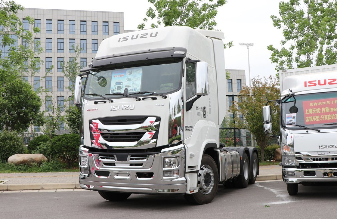 Camion-trattore prezzo commercio ZF cambio automatico 6×4 ISUZU capo rimorchio 520hp cabina a tetto alto