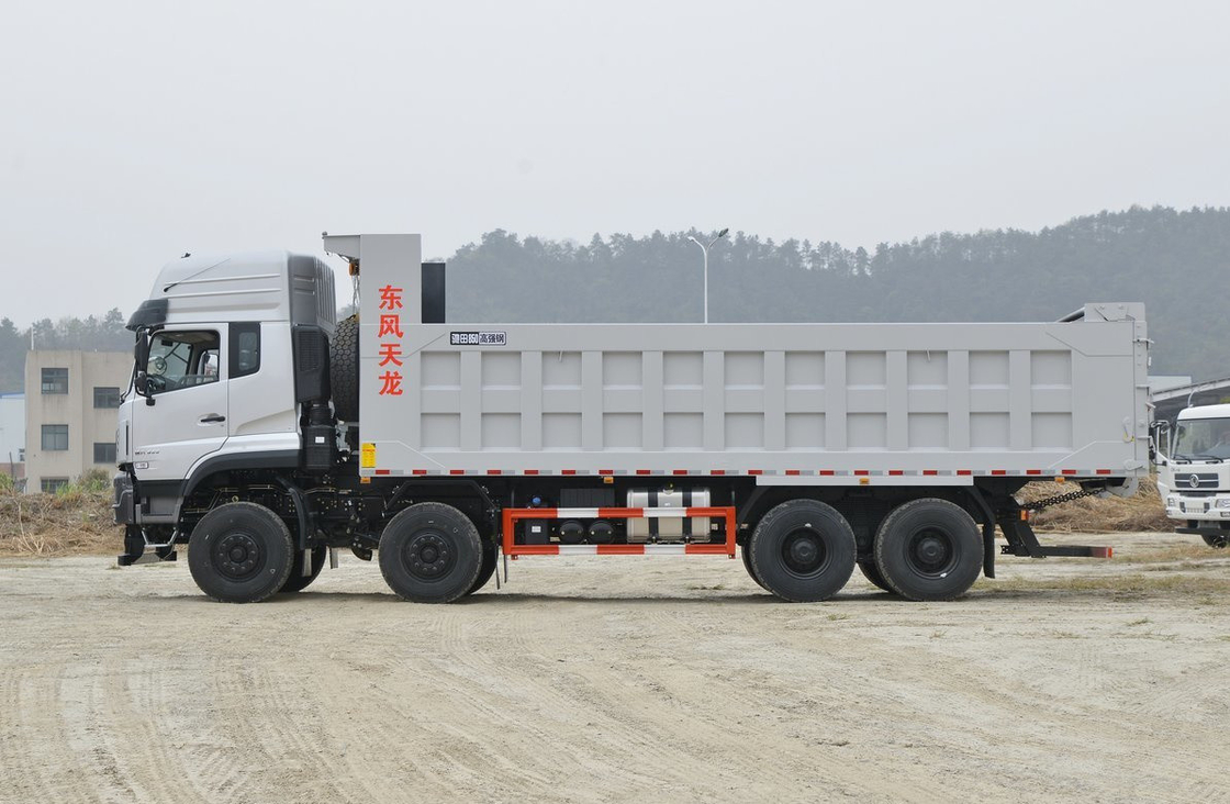 Dump Truck Trailer in vendita Dongfeng 8×4 Tipper 600hp Cummins Motore 6 cilindri Manuale