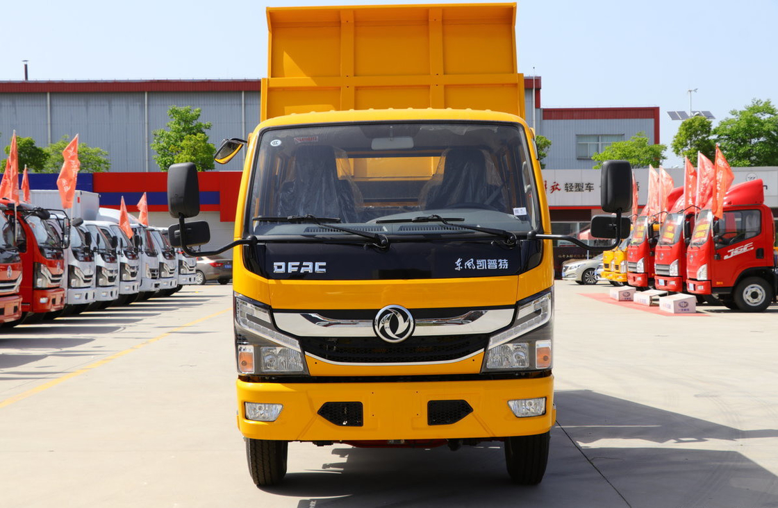 Mini Dump Truck In vendita Euro 5 Emissioni Marca cinese Tipper doppia cabina 4 * 2 modalità di guida