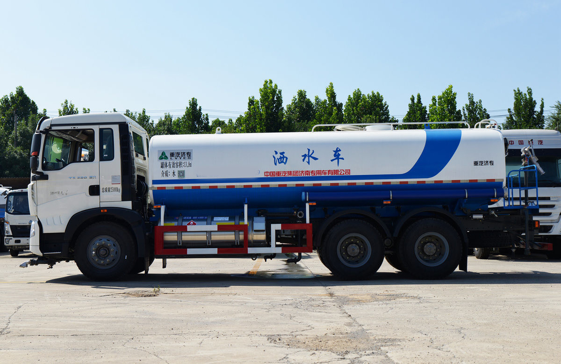 Cisterna dell'acqua Howo 6*4 Sinotruck 10 ruote GNL 260 CV Motore 14 cubo Cisterna LHD/RHD