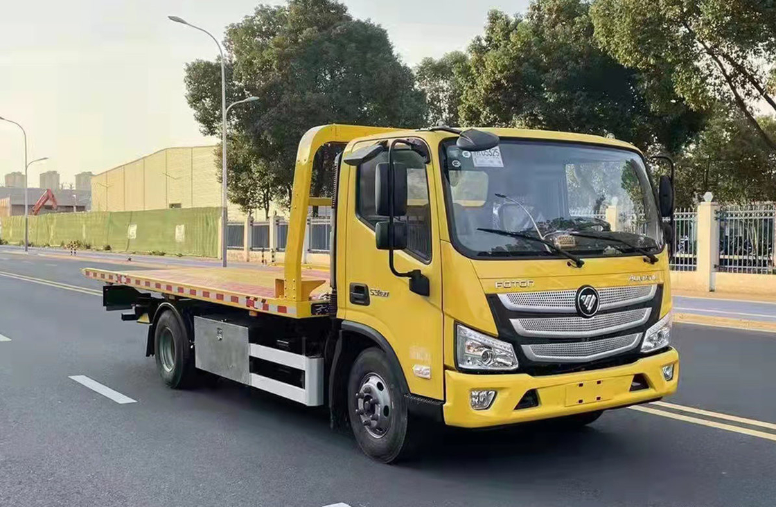 Nuovo carrello Foton 4*2 Camionetto di traino 3800mm Base rotabile 3 tonnellate Capacità di carico
