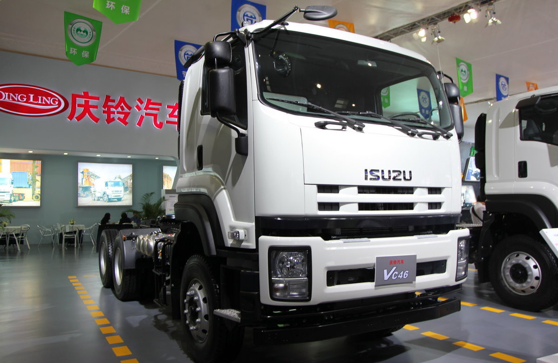 Camion-trattore cabina a tetto piatto ISUZU Cavallo 6*4 modalità di guida 350 CV Euro 4 emissioni