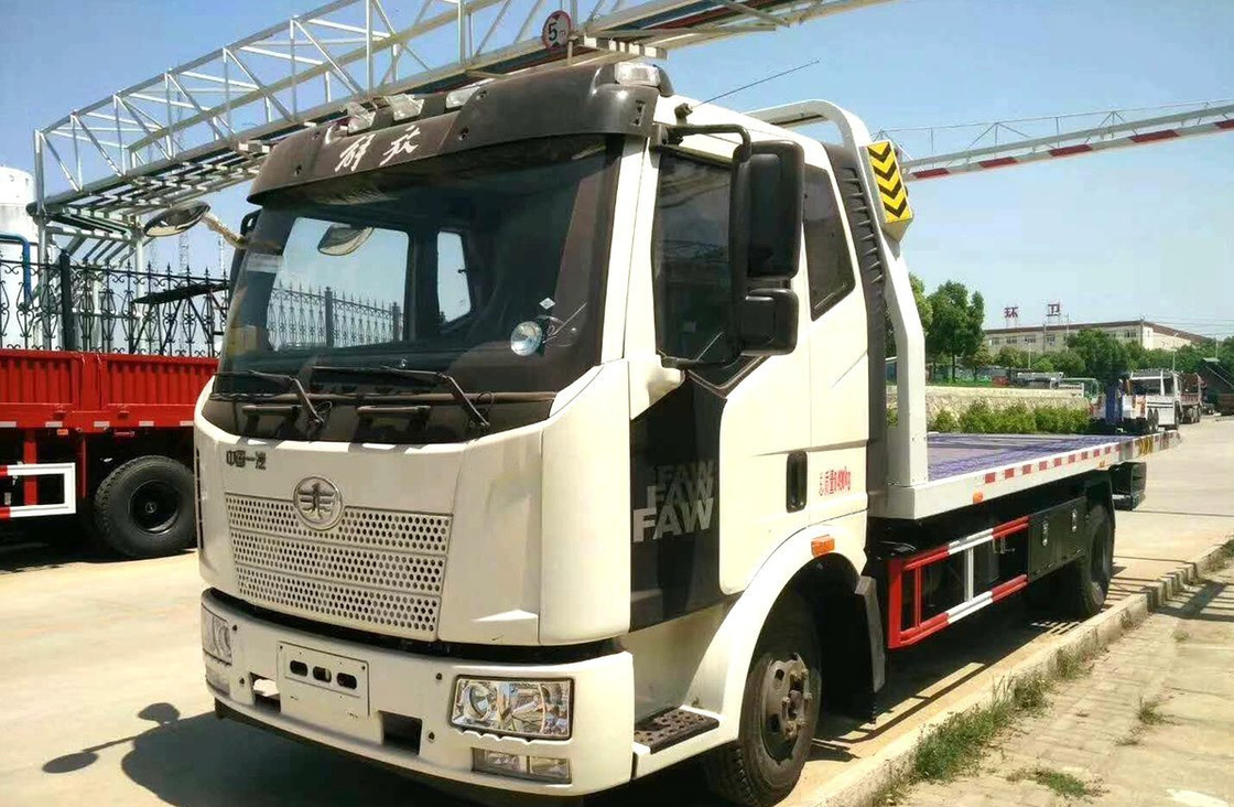 Wrecker Truck Bed FAW J6L Modello monoasse 6 ruote 160 CV Carico 3,5 tonnellate